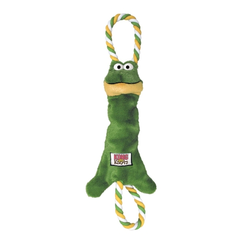 KONG Tugger Knots Frog rotaļlieta suņiem, S