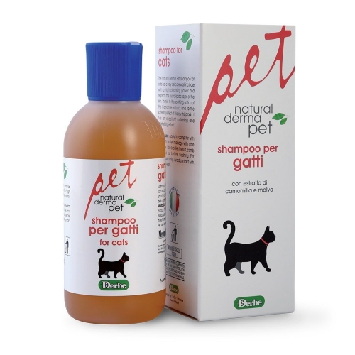 DERBE Natural šampūns kaķiem, 200 ml