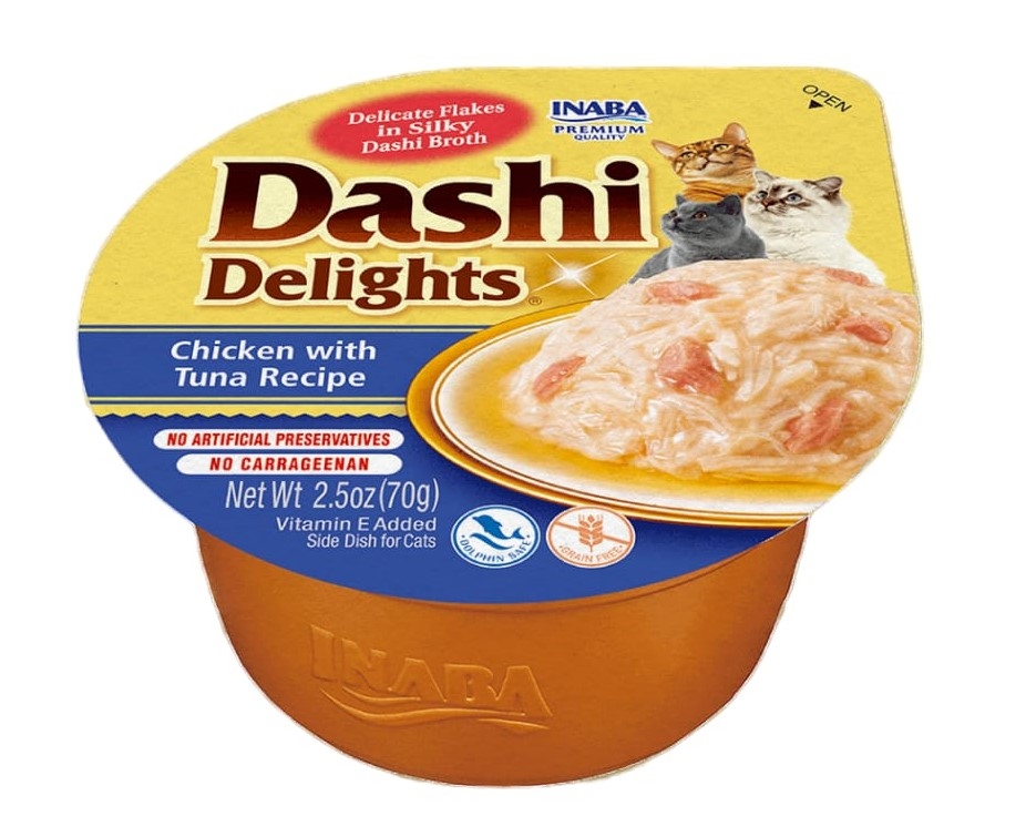 CHURU Dashi Delights gardums kaķiem, vista/tuncis 70g - Produkta attēls 2