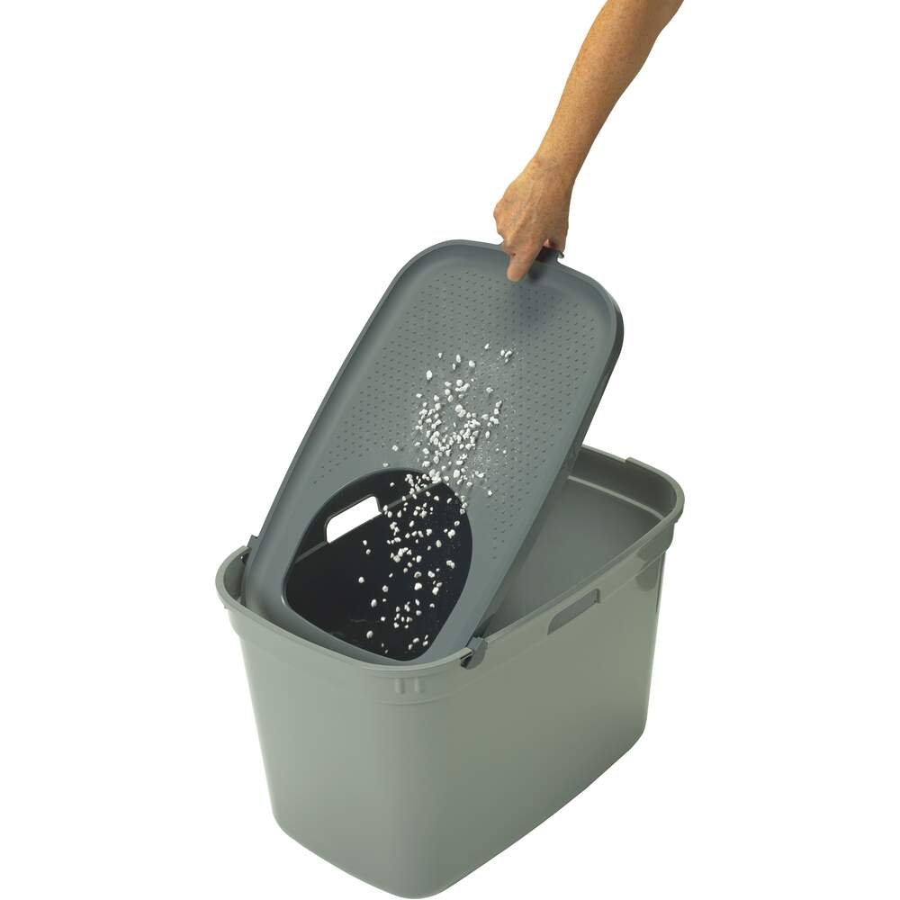 MODERNA Top kaķu tualete, 59 x 39 x 38 cm, zaļa - Produkta attēls 2