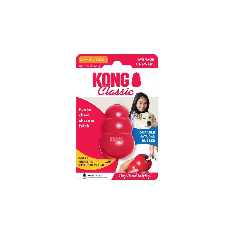 KONG Classic rotaļlieta suņiem, XS - Produkta attēls 2