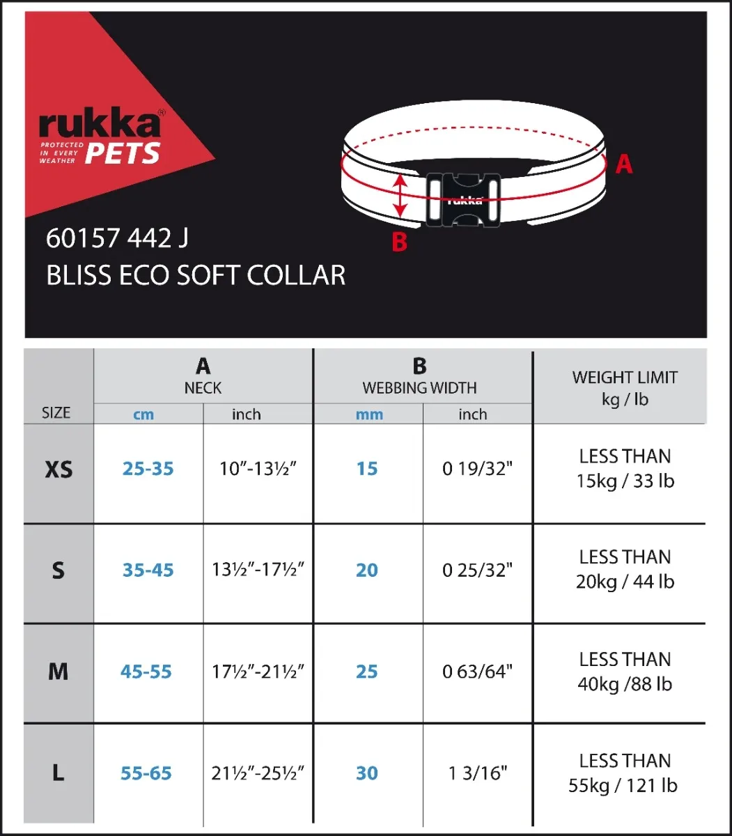 RUKKA Bliss Eco kakla siksna XS 15mm/25-30cm, sudraba krāsā - Produkta attēls 5
