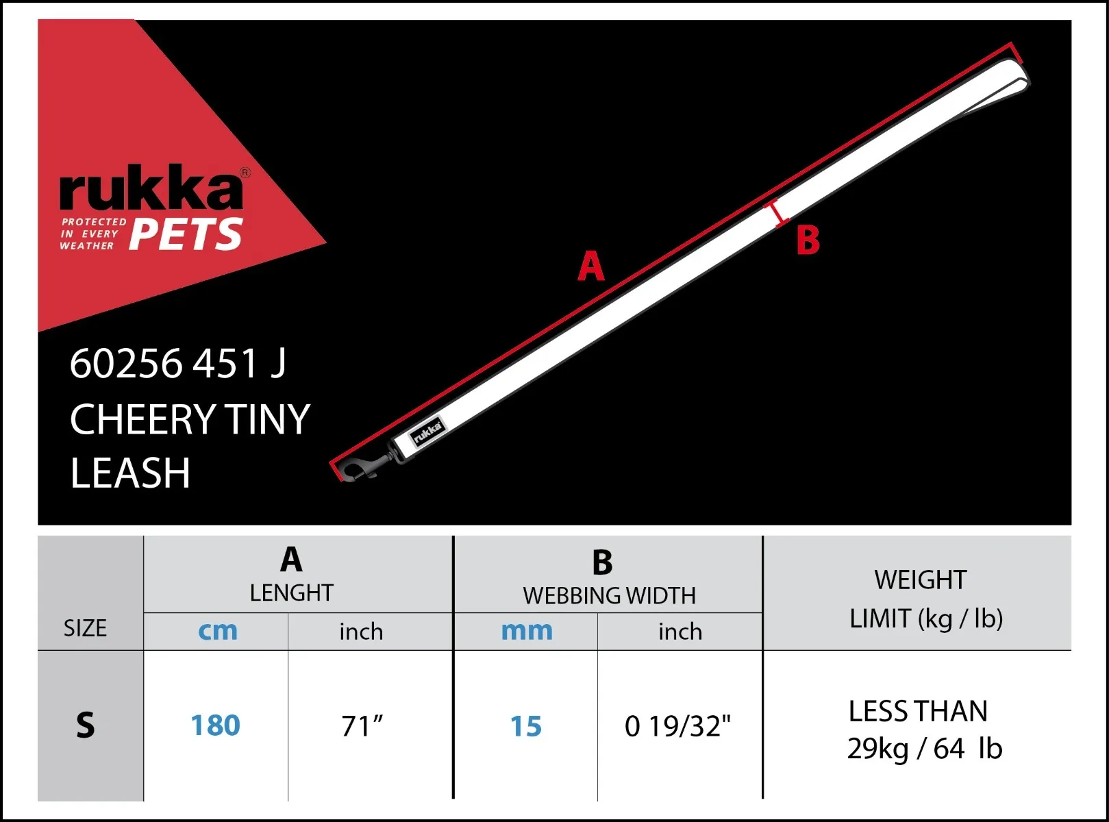 Rukka Cheery Tiny pavada 15mm/180cm gaiši zaļa - Produkta attēls 2