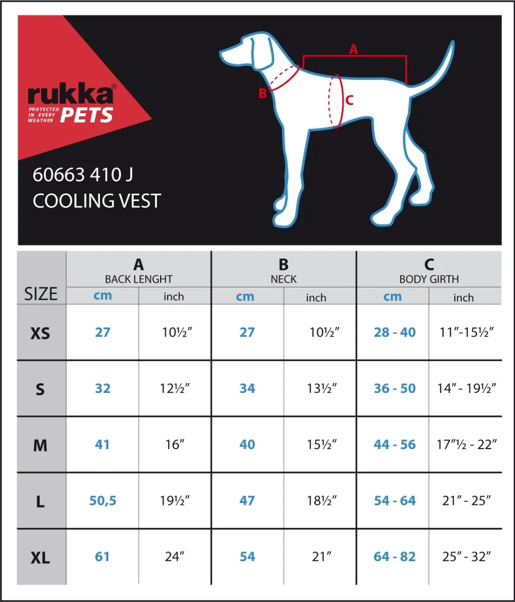Rukka Cool atvēsinošā veste suņiem, M izmērs, pelēka - Produkta attēls 5
