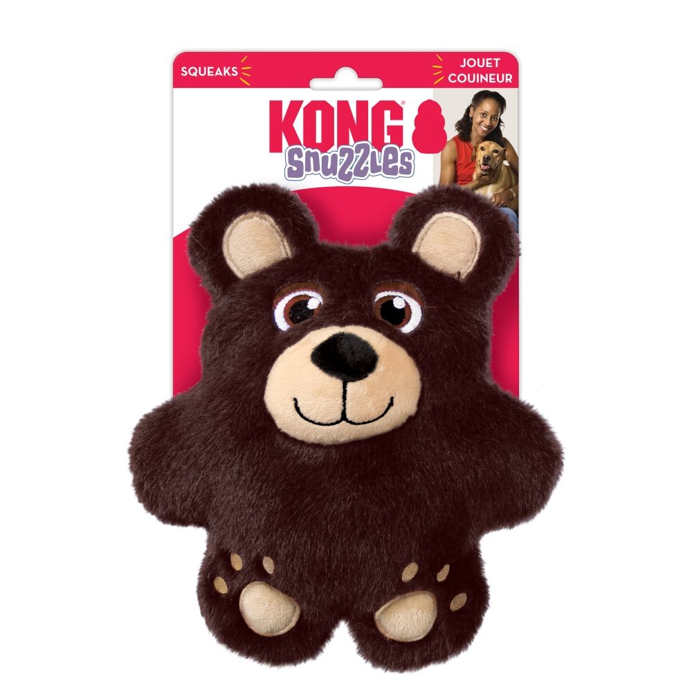 KONG Snuzzles rotaļlieta suņiem, lācis, 25cm - Produkta attēls 3