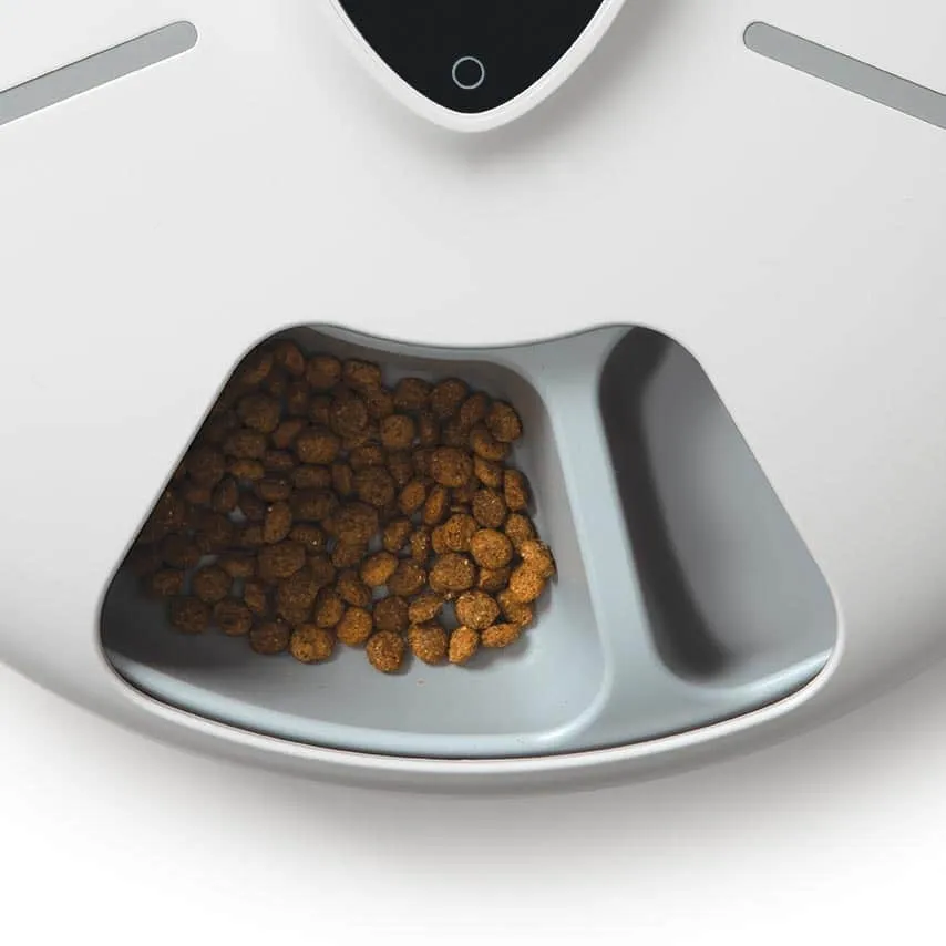 Catit Pixi Smart barošanas trauks 6 ēdienreizēm, balts - Produkta attēls 4