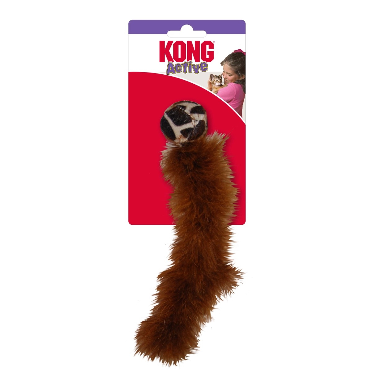 KONG Active Wild Tails rotaļlieta kaķiem - Produkta attēls 2