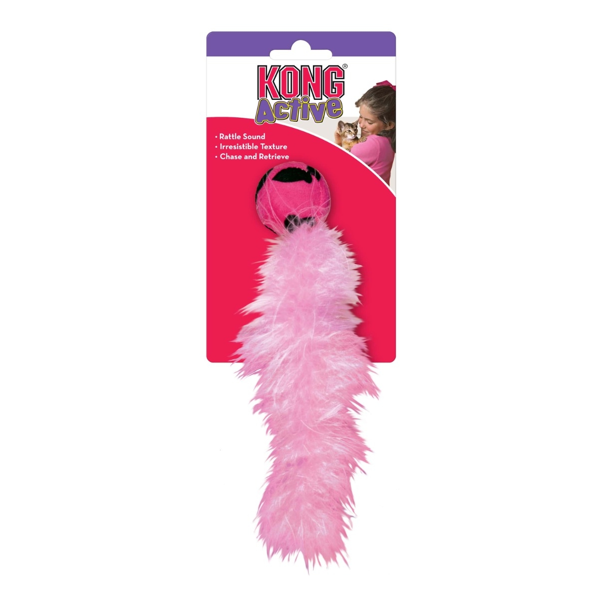 KONG Active Wild Tails rotaļlieta kaķiem - Produkta attēls 3