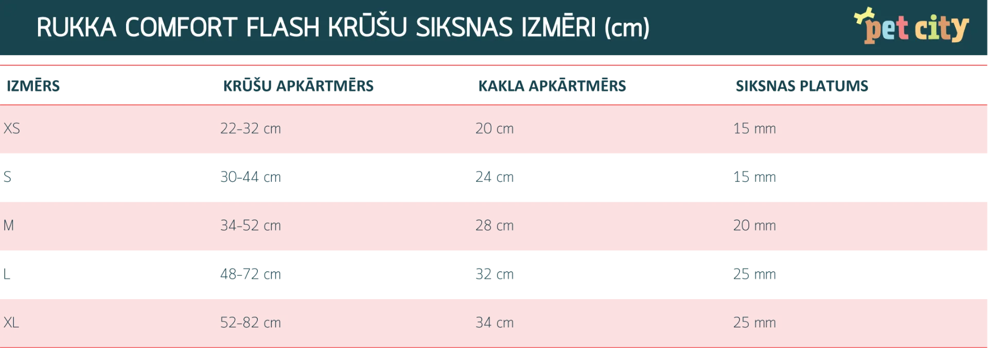 Rukka Comfort Flash krūšu siksna, S, 24 cm/30-44 cm, rozā - Produkta attēls 2