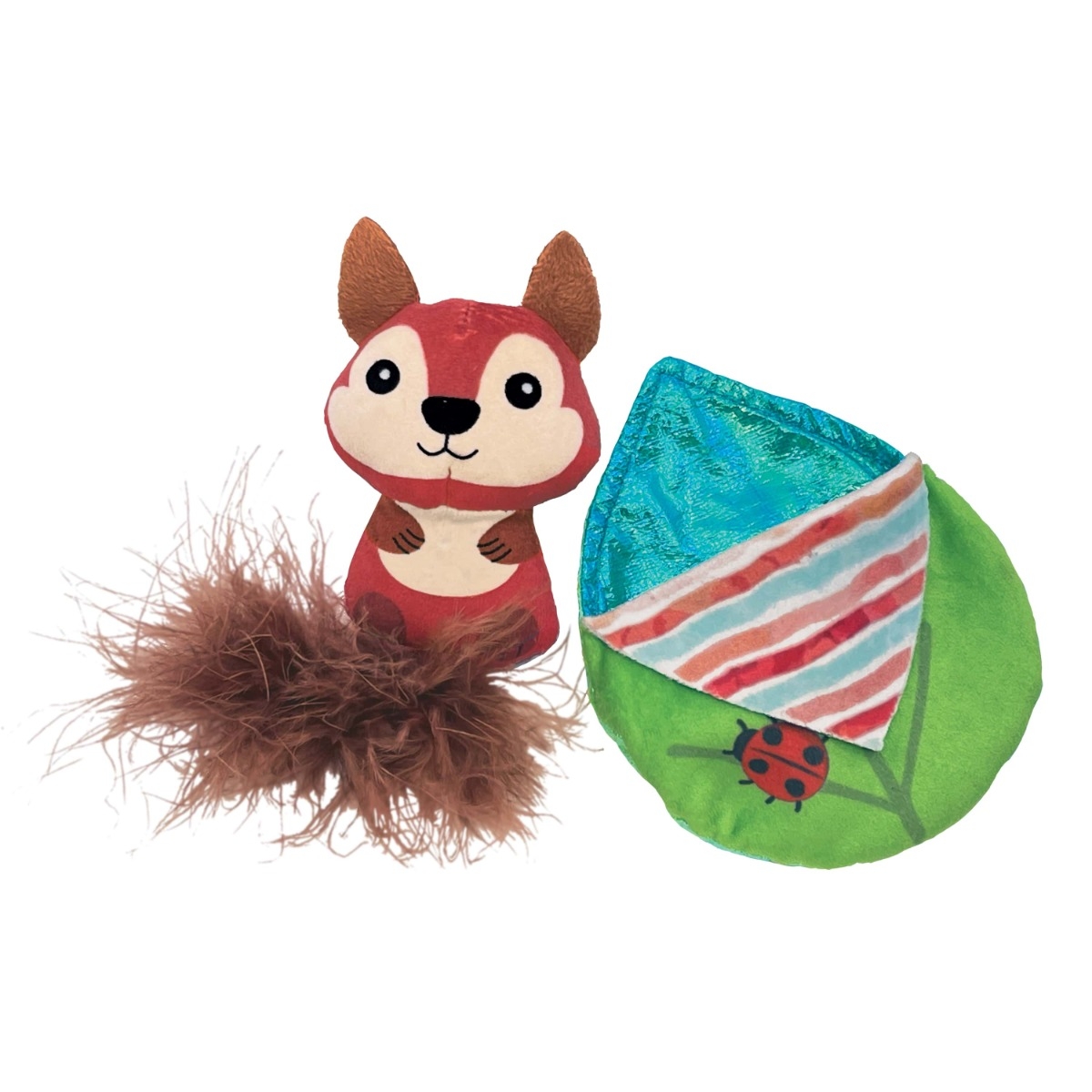 KONG Pull-A-Partz Tuck rotaļlieta kaķiem - Produkta attēls 2