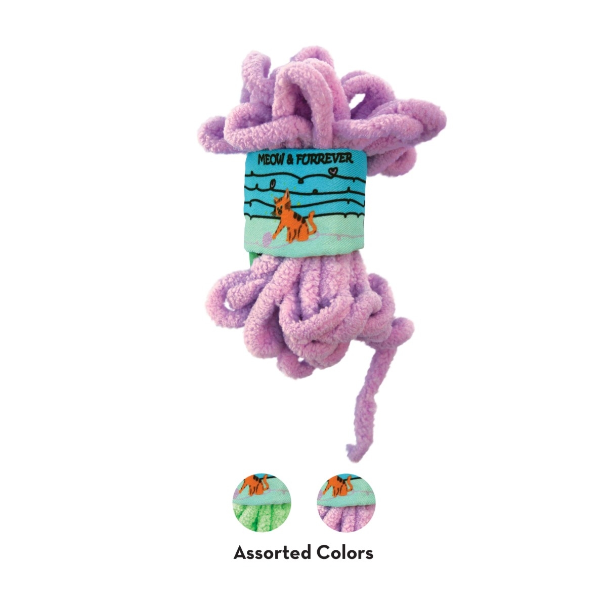 KONG Pull-A-Part Yarn rotaļlieta kaķiem - Produkta attēls 3