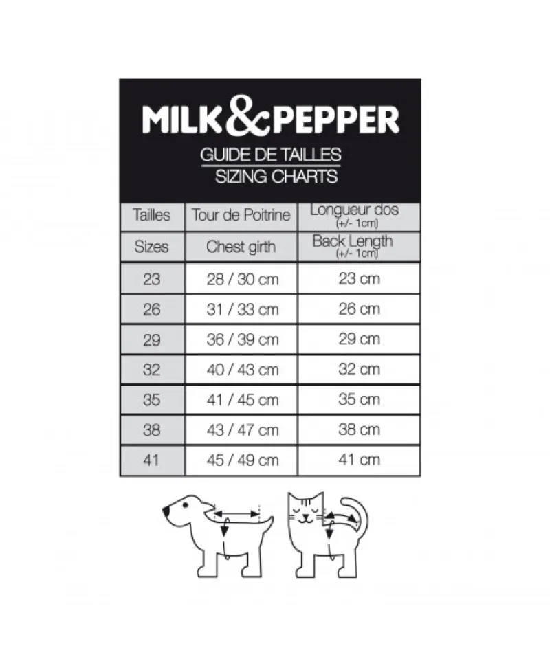 MILK & PEPPER Misha Fur jaka suņiem, divpusēja, pelēka/rozā, T35 - Produkta attēls 4