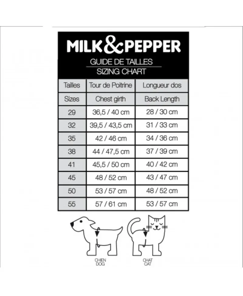 “Milk&Pepper Nordik” divpusēja jaka suņiem, s50, zila/melna - Produkta attēls 5