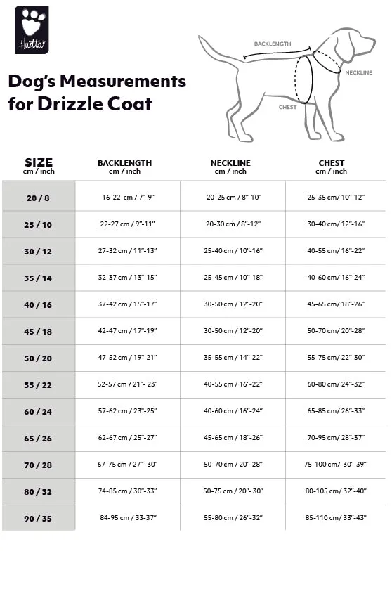 Hurtta Drizzle jaka suņiem,  90 cm,  melna - Produkta attēls 2