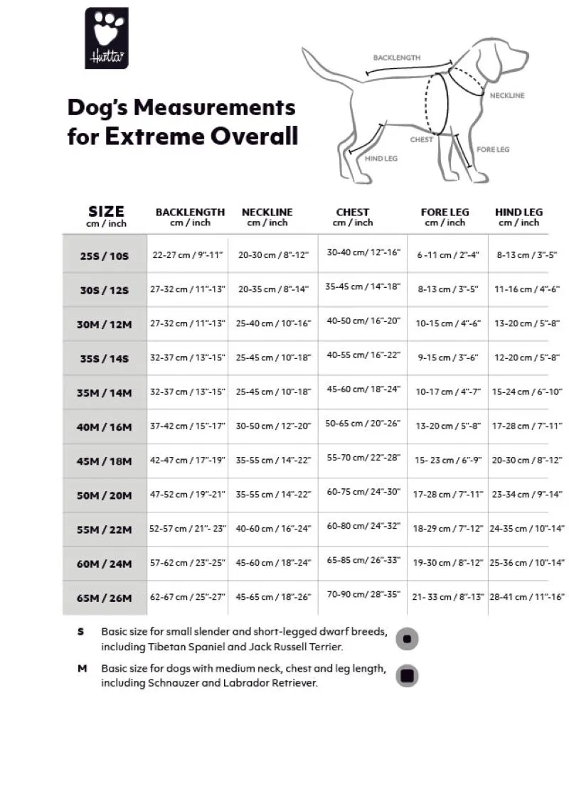 HURTTA Extreme kombinezons 35, melns - Produkta attēls 5