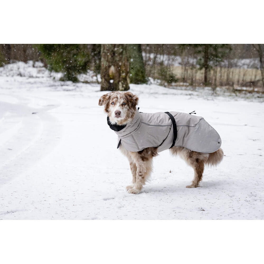 FEEL ACTIVE Voss ziemas jaka suņiem, 50cm, smilšu - Produkta attēls 5