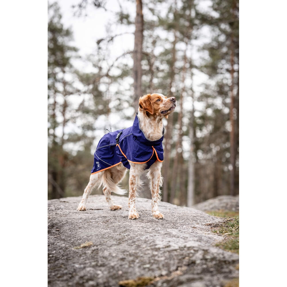 FEEL ACTIVE Narvik lietus jaka suņiem, 42cm, zila - Produkta attēls 2