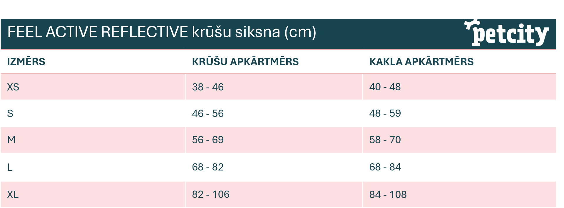 FEEL ACTIVE Reflective krūšu siksna suņiem, L, melna - Produkta attēls 2