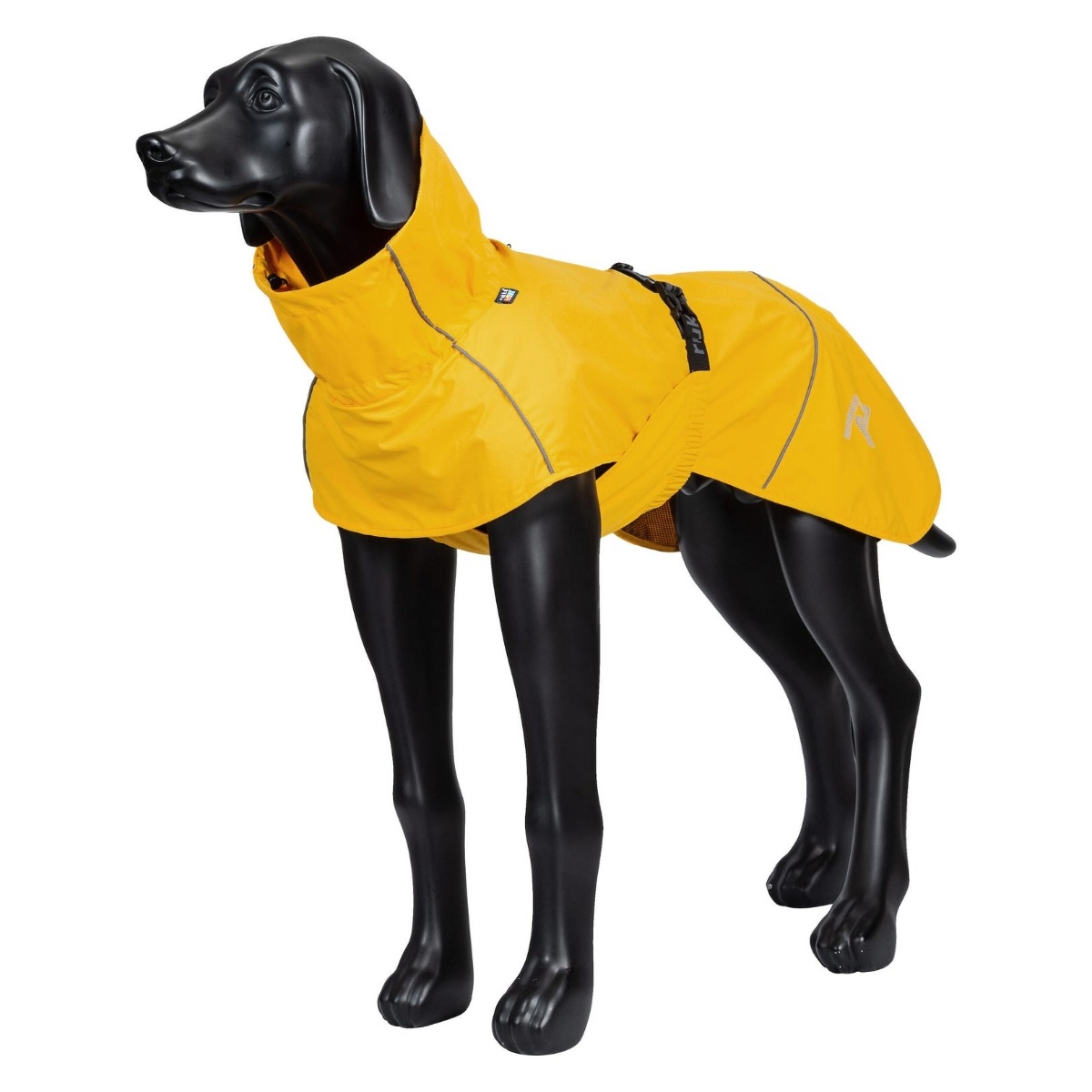 Rukka Hayton Eco lietusmētelis suņiem, 65 cm, dzeltens