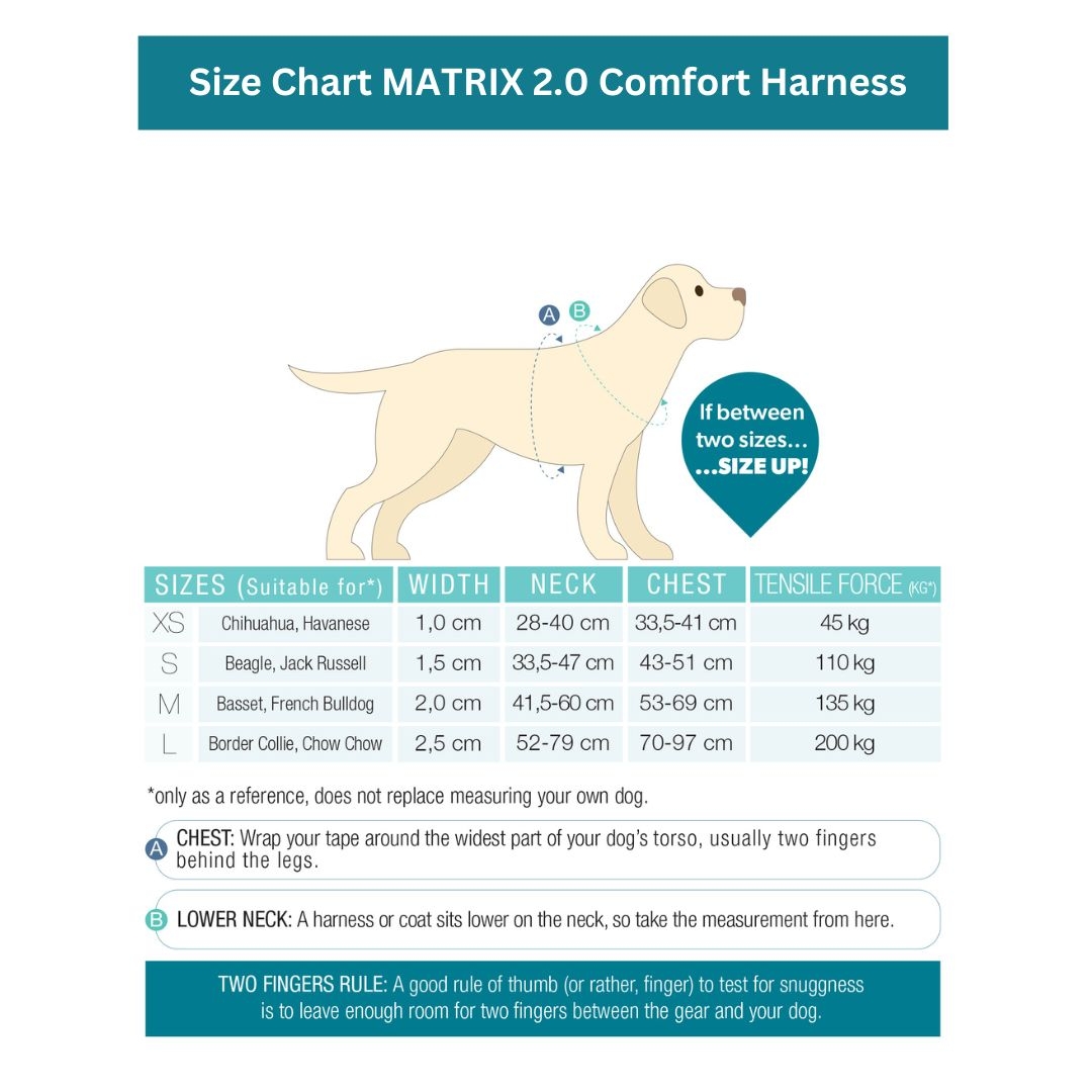 MAX & MOLLY Matrix 2.0 krūšu siksna suņiem, XS, brūna - Produkta attēls 2