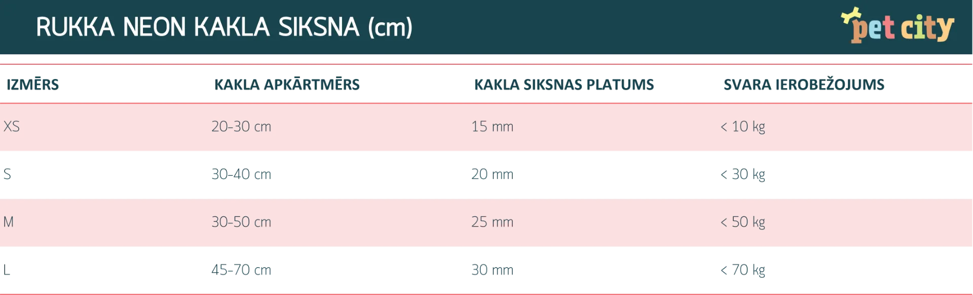 Rukka Neon Light kaklasiksna, 20 mm/30-40 cm, S, zaļa - Produkta attēls 2