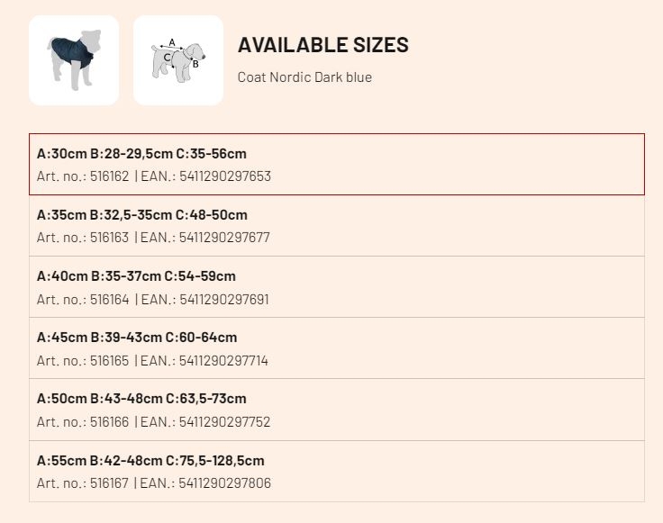 FLAMINGO Nordic jaka suņiem, 30cm, zila - Produkta attēls 4