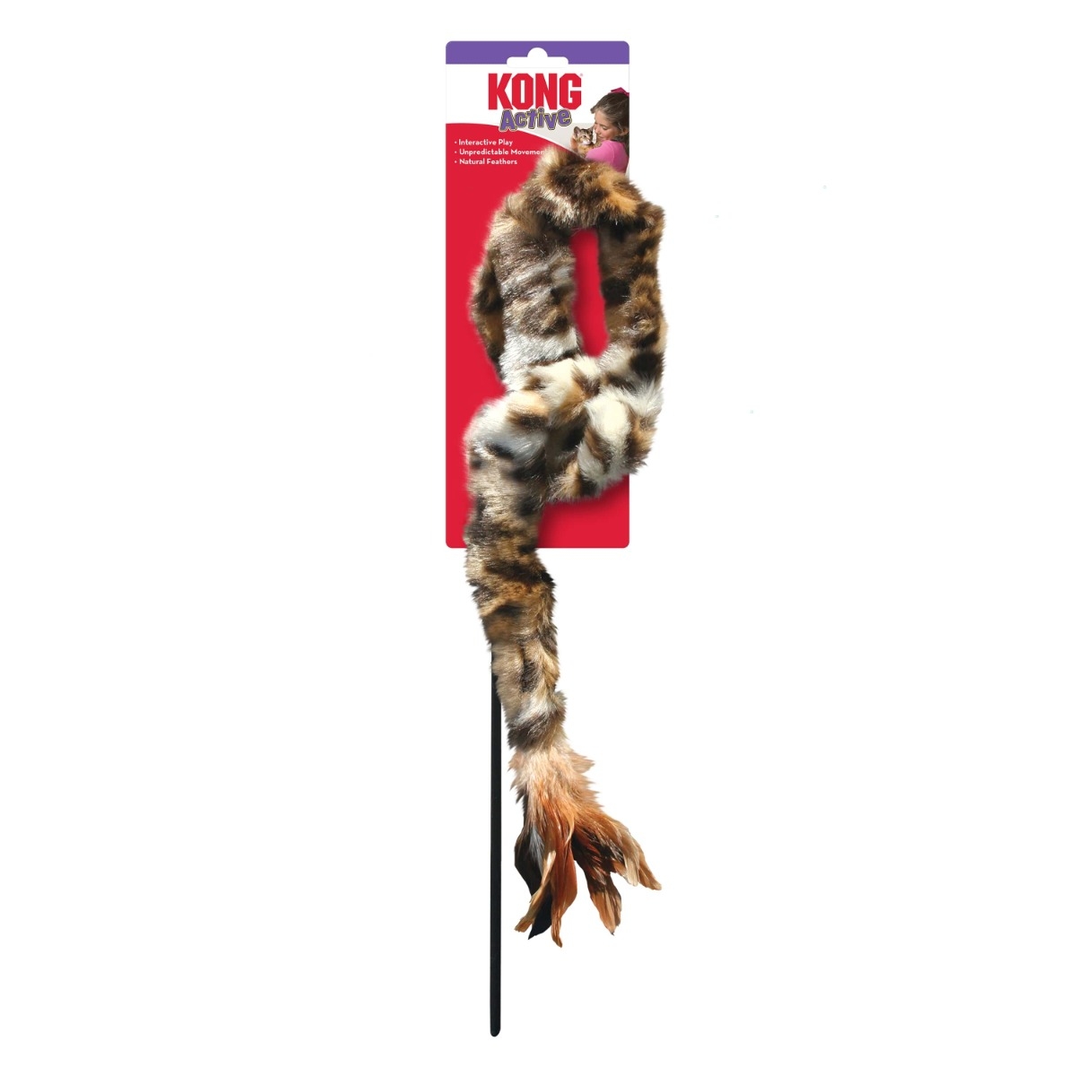 KONG Teaser Swizzle Bird rotaļlieta kaķiem - Produkta attēls 3