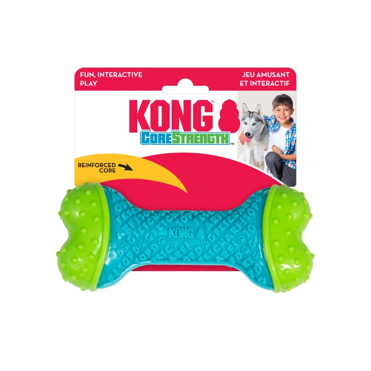 KONG CoreStrength kaula formas rotaļlieta suņiem, M/L - Produkta attēls 2