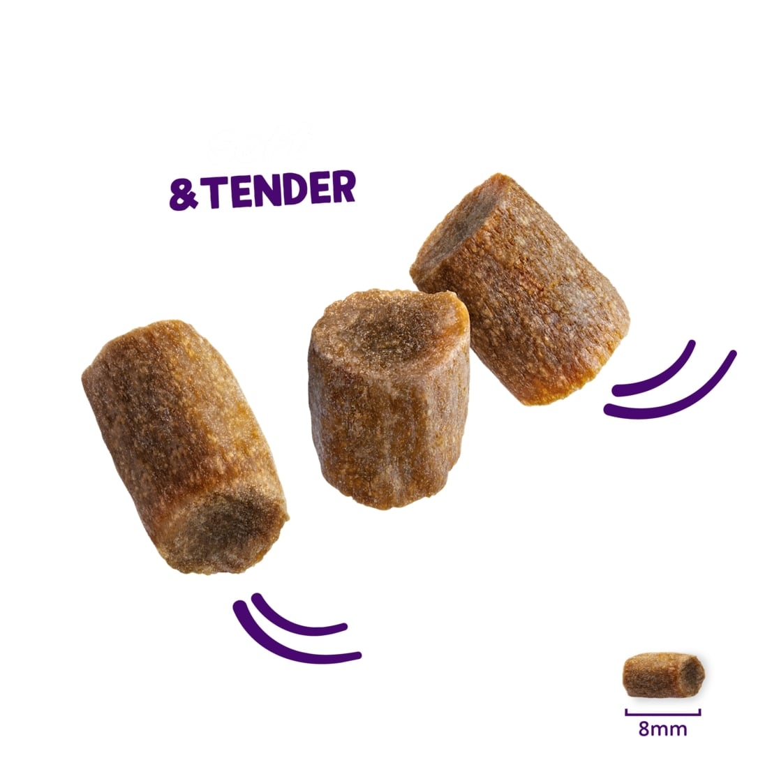 EDGARD COOPER Rolls gardumi kaķiem, lasis/vista, 45g - Produkta attēls 2