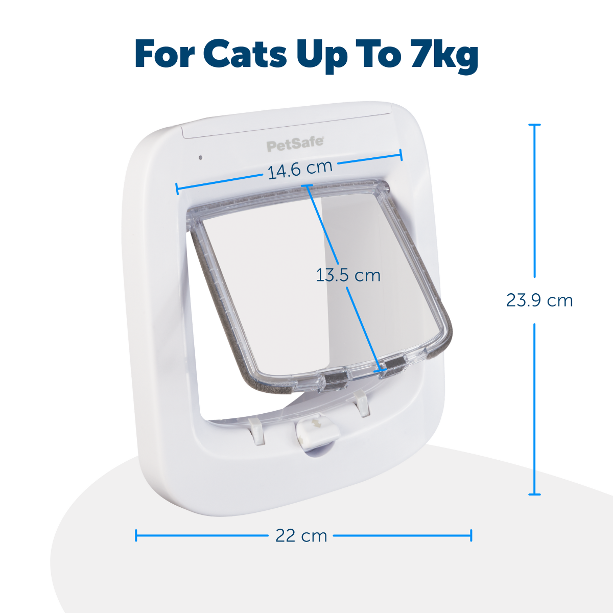 PETSAFE Microchip Cat Flap durvis ar mikročipu kaķiem - Produkta attēls 4