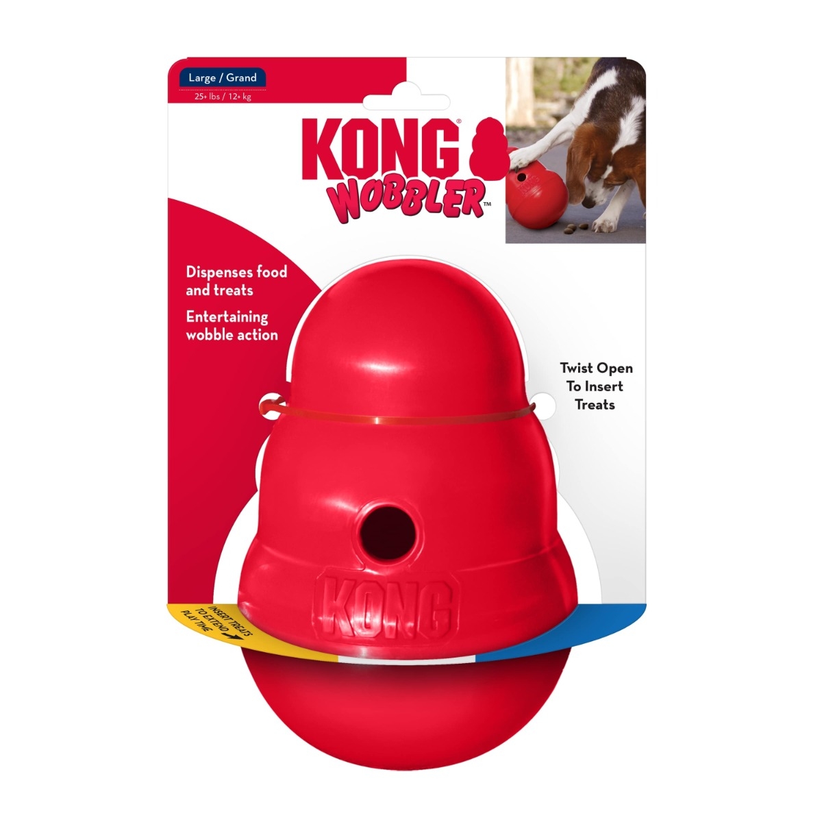 KONG Wobbler rotaļlieta suņiem, L - Produkta attēls 2