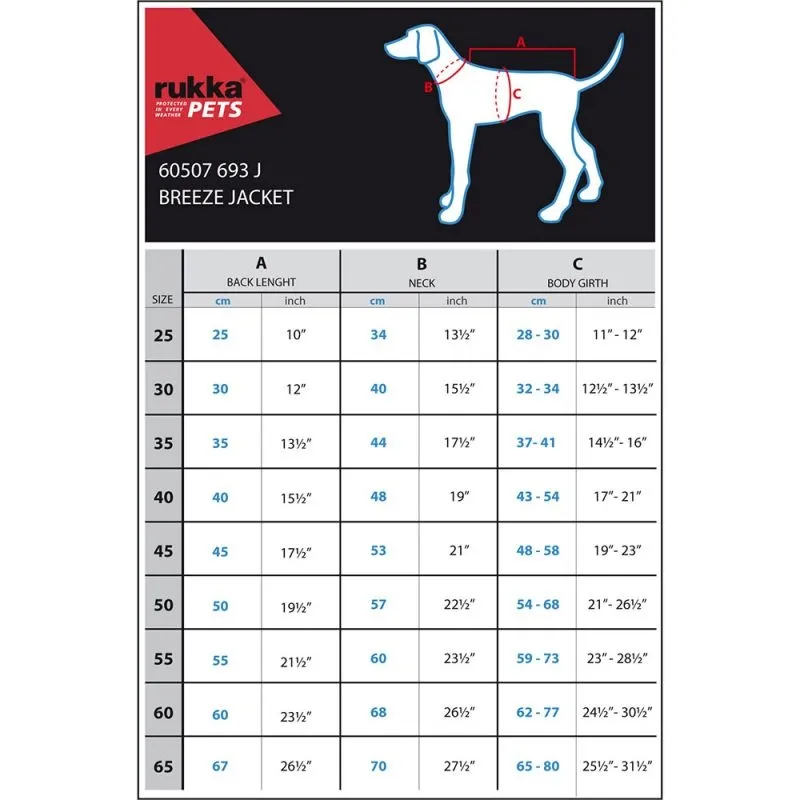 RUKKA Breeze jaka, 65cm, melna - Produkta attēls 5