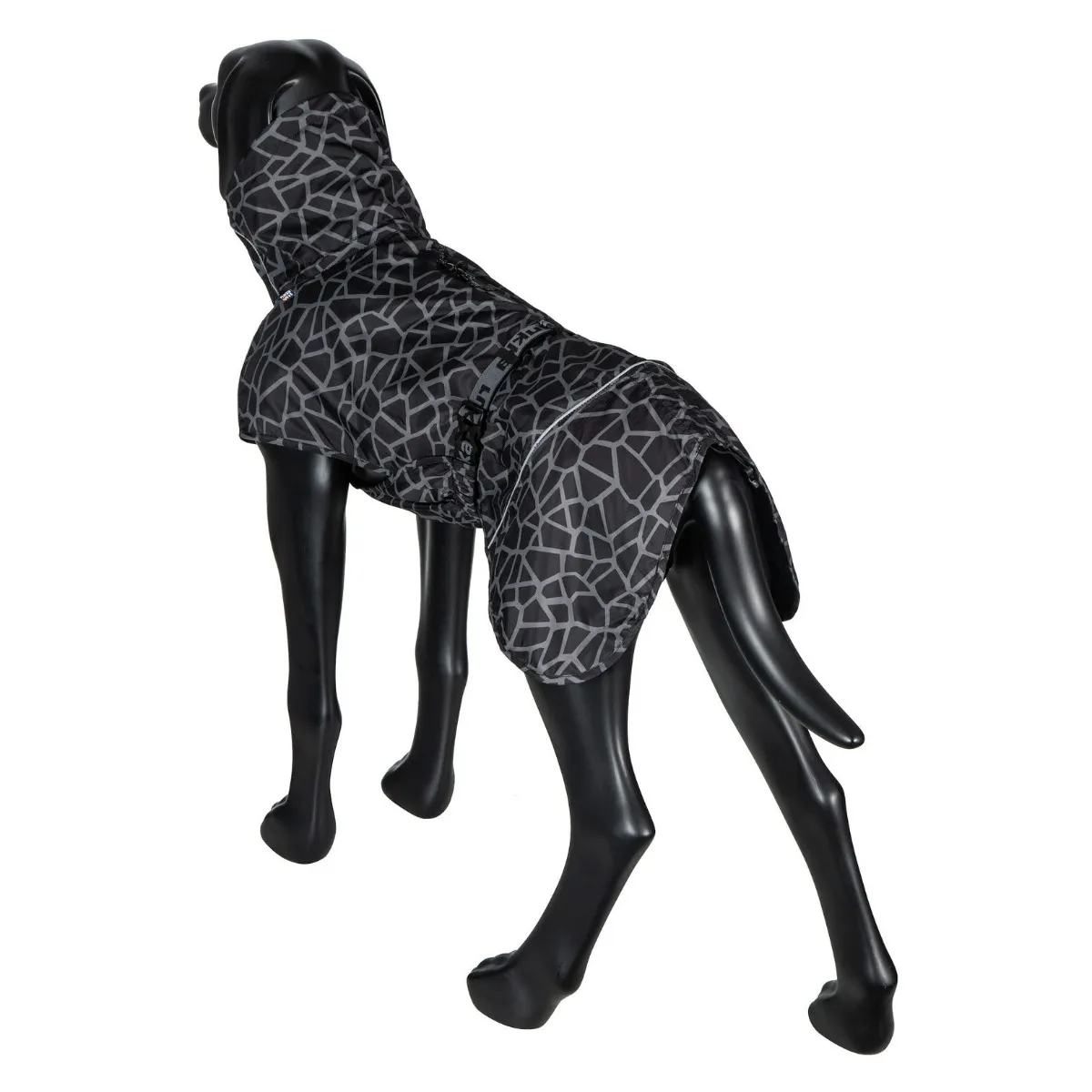 RUKKA Hayton lietusmētelis suņiem, 45cm, melns - Produkta attēls 4