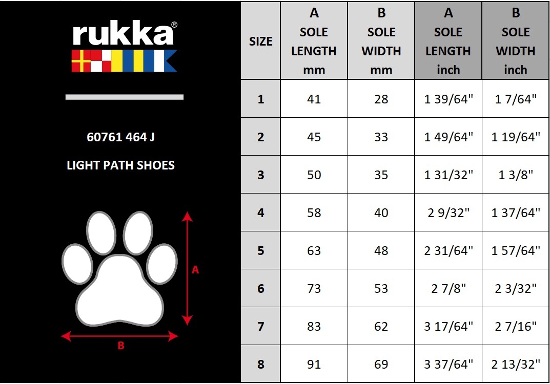 RUKKA Light Path apavi suņiem, 7.izm. - Produkta attēls 2
