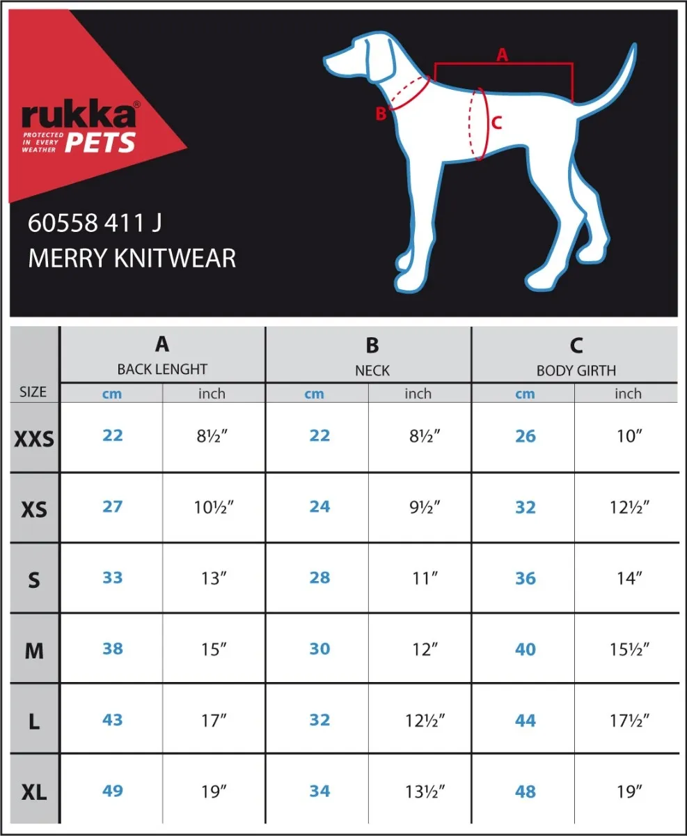 Rukka Merry adīts džemperis, M, klasiski sarkans - Produkta attēls 4