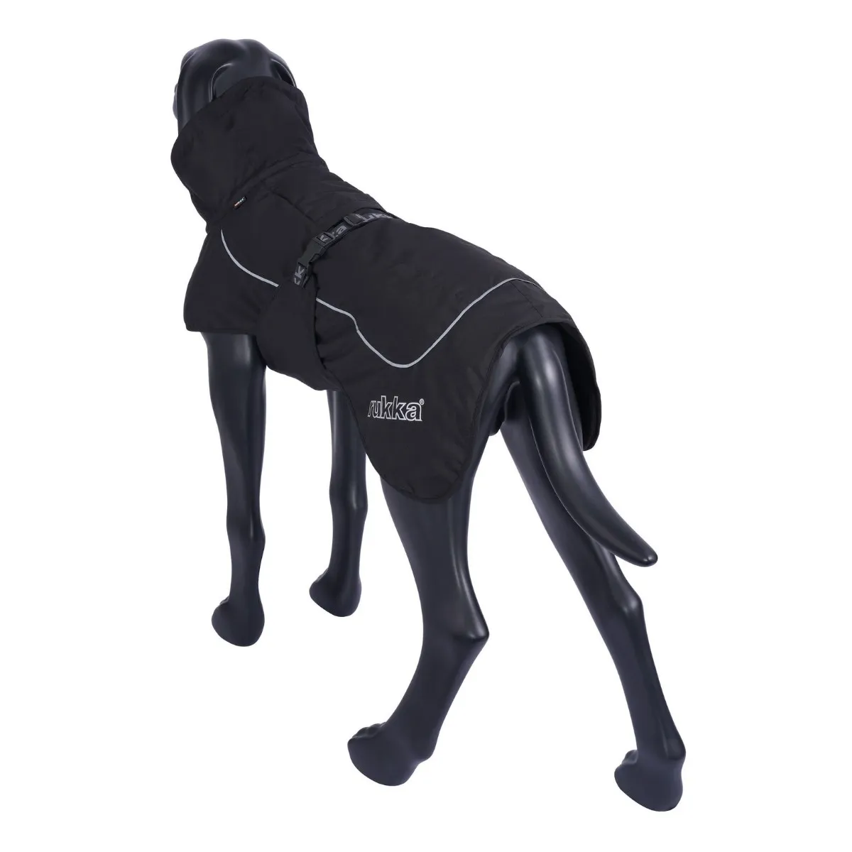 RUKKA Stormy Eco jaka suņiem,35cm, melna - Produkta attēls 5
