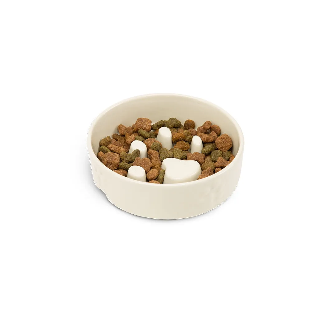 SCRUFFS Icon lēnās ēšanas bļoda 16 cm, krēmkrāsa - Produkta attēls 2