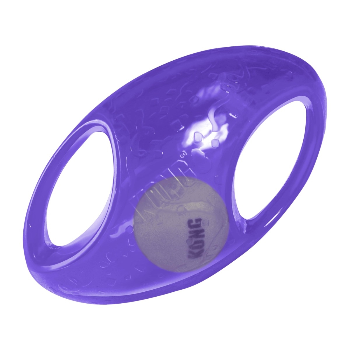 KONG Jumbler Football ovāla bumba- rotaļlieta suņiem, L/XL - Produkta attēls 4