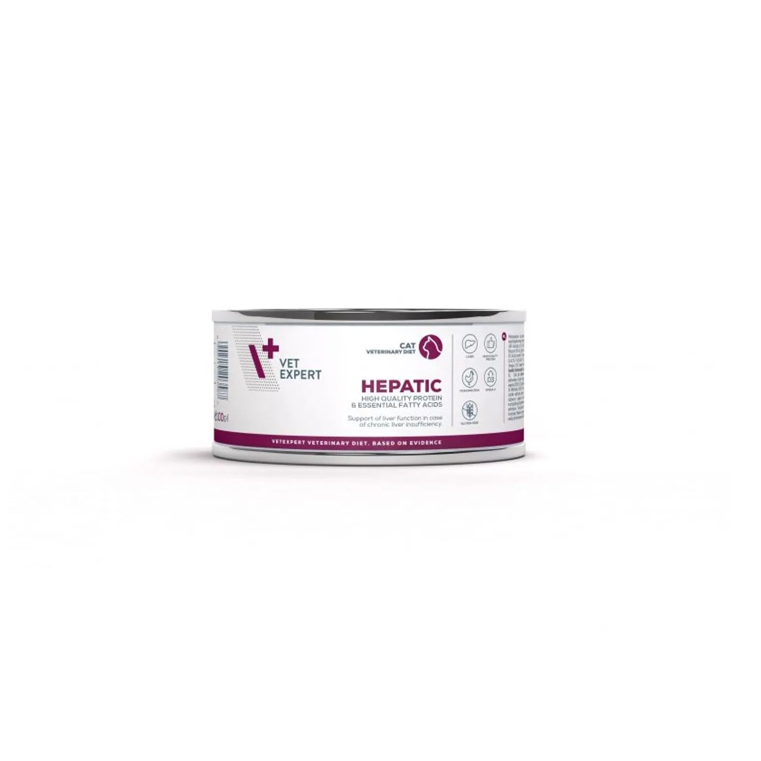 VetExpert 4T VD Hepatic konservi kaķiem 100g - Produkta attēls 2
