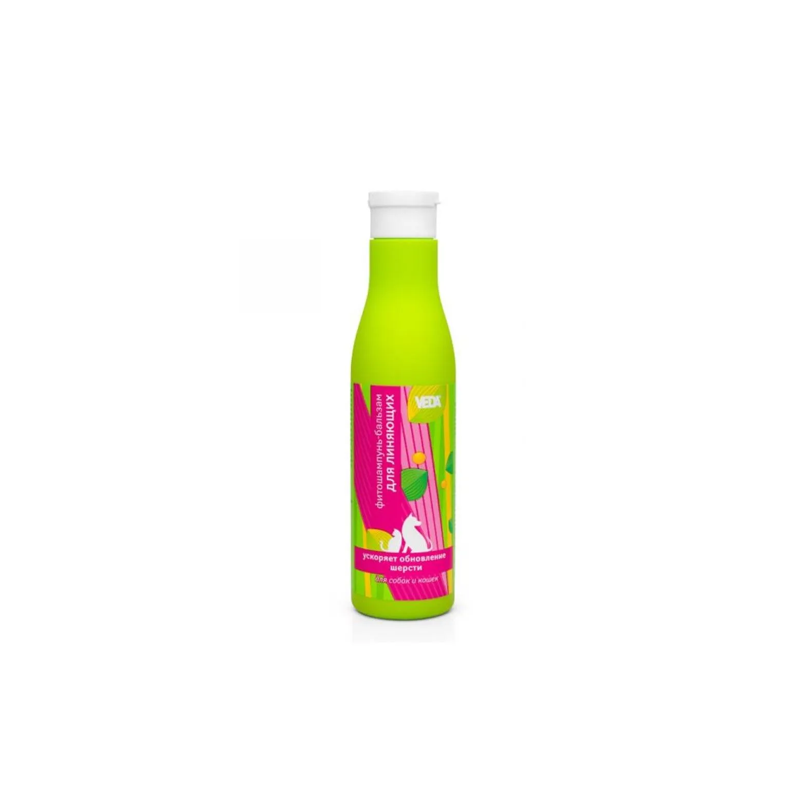 Veda šampūns-balz. apmatojuma maiņas periodā suņiem/kaķiem 250ML - Produkta attēls 2