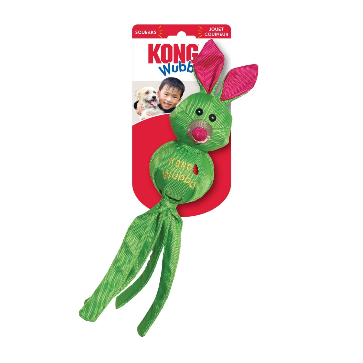 KONG Wubba Ballistic Friends rotaļlieta suņiem, L - Produkta attēls 3