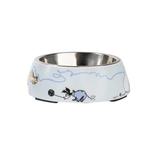 MOOMIN FOR PETS melamīna trauks ar bļodu, S, zila