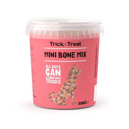 TRICK & TREAT Mini Bone Mix gardumi suņiem, 500g