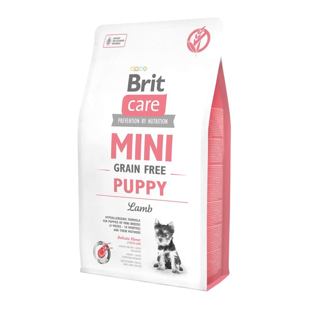 BRIT Care Mini sausā barība kucēniem, jērs, 2kg - Produkta attēls 2
