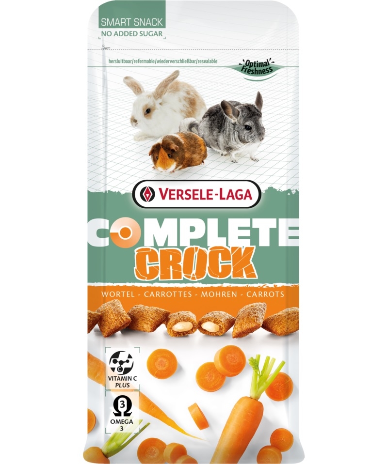 Versele-Laga Crock Complete burkānu kārums maziem dzīvniekiem 50 g - Produkta attēls 2