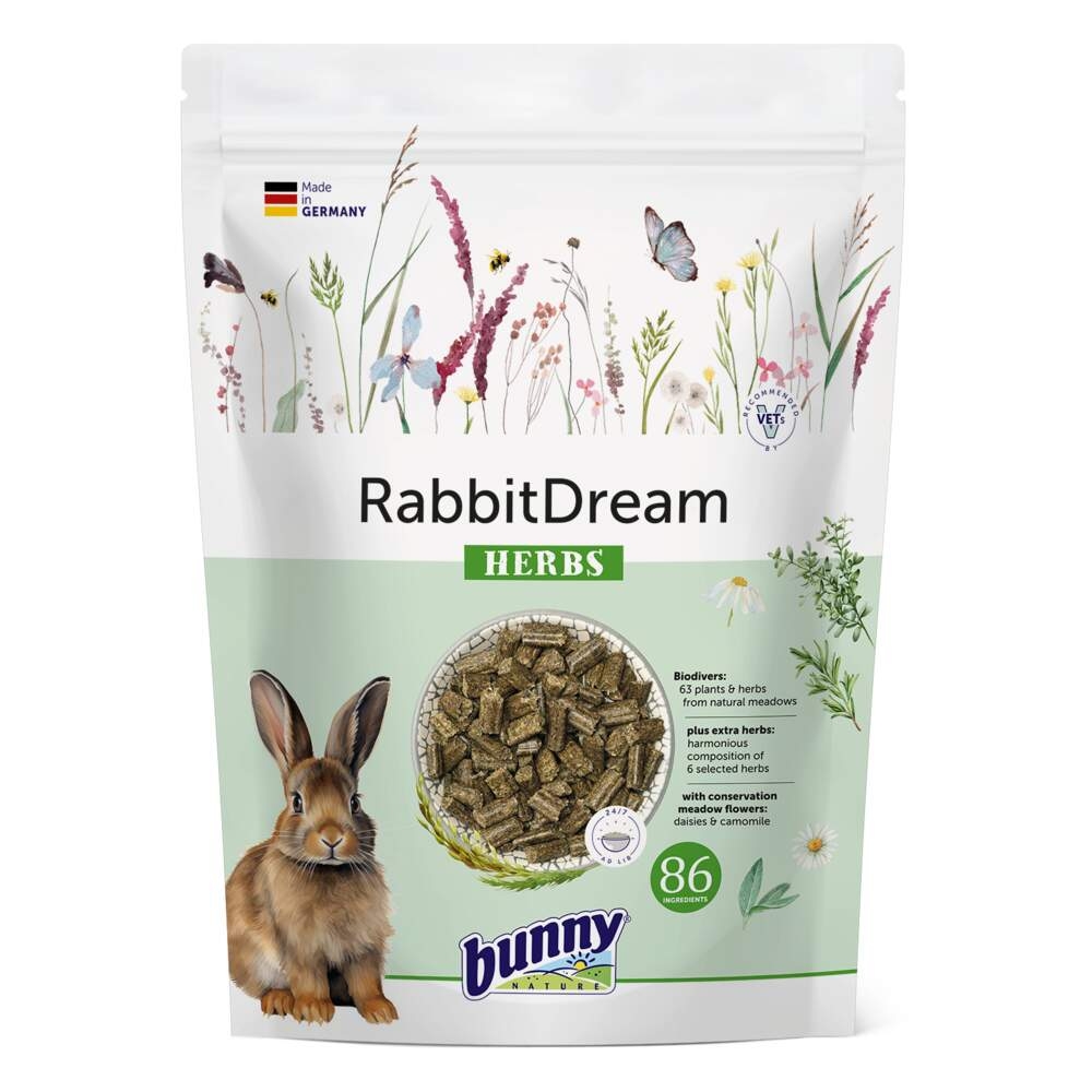 BUNNY Dream garšaugu maisījums trušiem, 1,5kg - Produkta attēls 2