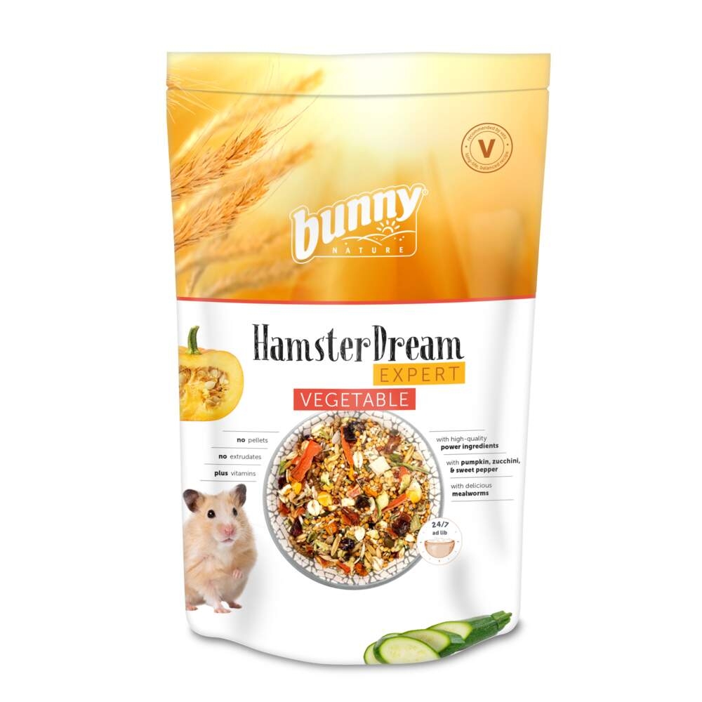 BUNNY Dream Expert barība kāmīšiem ar dārzeņiem, 500g - Produkta attēls 2