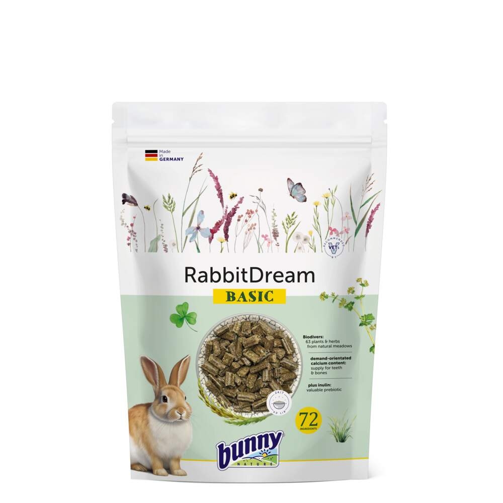 BUNNY Dream Basic barība trušiem, 600g - Produkta attēls 2