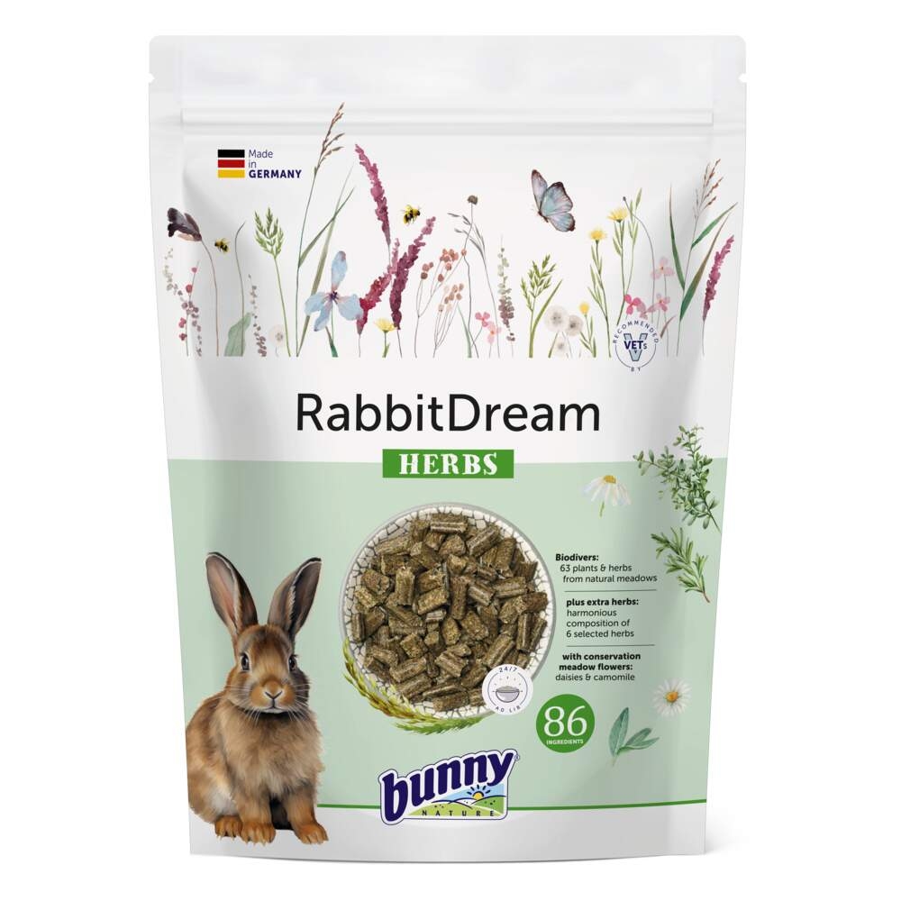 BUNNY Dream garšaugu maisījums trušiem, 600g - Produkta attēls 2