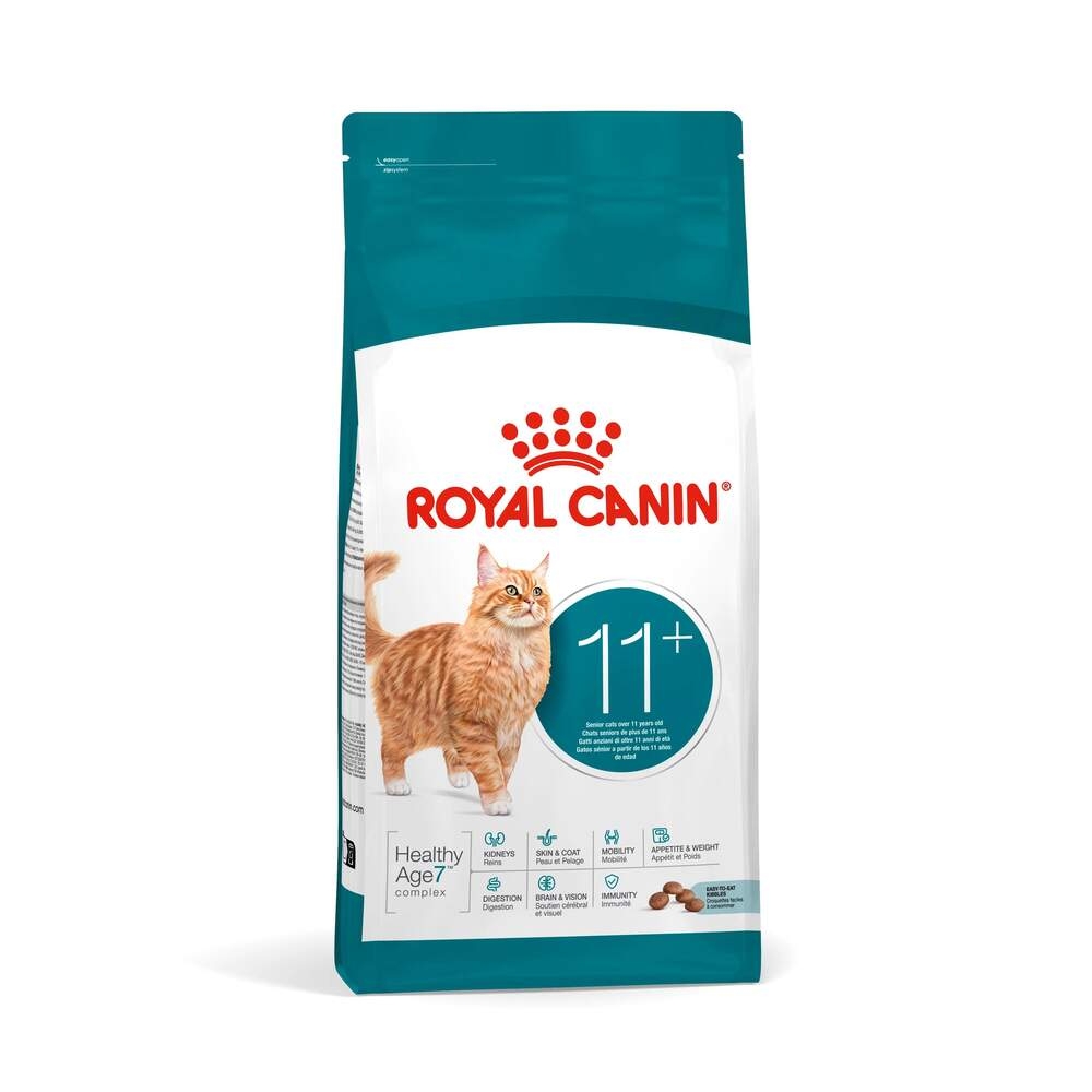 ROYAL CANIN Senior 11+ sausā barība kaķiem, 2kg - Produkta attēls 2